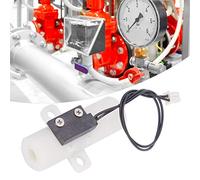 KIMISS Commutateur de Capteur d'eau G1/2", 2 Pièces de Type gravité Haute sensibilité FS, Conception en Plastique Durable pour Le Contrôle de la Pompe et la Circulation de l'eau