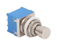 KIMISS Commutateur de Pédale d'effet de Guitare 3PDT Stomp Footswitch pour une Configuration de Guitare Personnalisée-Construction Métallique True Bypass