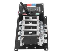 KIMISS Commutateur de Transfert Automatique à Double Puissance, Commutateur de Générateur 4P pour AC400V, Commutation en Millisecondes et Fonctionnement Manuel (63A)