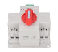 KIMISS Commutateur de Transfert Automatique de Puissance Double 2P pour Générateurs Domestiques et Applications - Solution de Changement Fiable 230 V ATS (63A)