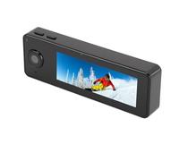 KIMISS Compact 1080P HD Portable avec Objectif Grand Angle, Enregistrement Continu et Fixation Magnétique ou à Broche pour la sécurité et Les Activités en Plein Air