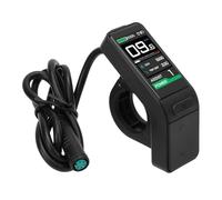 KIMISS Compteur d'Affichage de Cyclisme pour Moteurs à Entraînement Central - Écran LCD rétroéclairé de 1,3 Pouces pour BBS01 BBS02 avec Affichage des Données en Temps Réel