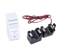 KIMISS Compteur de Puissance WiFi et Moniteur d'énergie avec 2 Pinces CT 500A pour la Gestion de l'énergie Domestique - Dispositif de KWh pour l'application Life