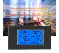 KIMISS Compteur de Tension et Testeur de Courant - PEACEFAIR PZEM-061 Voltmètre LCD avec CT, 100 A AC80-260 V pour la de l'énergie