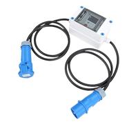 KIMISS Compteur d'énergie WiFi-compteur d'électricité Numérique avec Connecteur étanche IP67 pour Camping-car et Usage Domestique, Prend en Charge le Contrôle