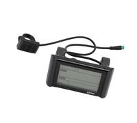 KIMISS Compteur LCD SW900, Panneau de Vélo électrique 5 Broches, Accessoires de Remplacement de Scooter avec Affichage de la Batterie, Vélos