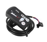 KIMISS Compteur LED de Batterie au Lithium EBicycle, Affichage S800, Instrument à écran Horizontal Noir et Blanc 36V pour Vélos et Scooters électriques (36V)