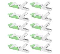KIMISS Connecteurs Rapides à Fibre Optique SC/ - 10 Adaptateurs de Connexion Rapide à Froid pour Réseaux de Câbles FTTH, Faible Perte d'insertion et Adaptateur de Fibre Haute Performance