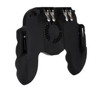 KIMISS Contrôleur de Jeu pour Téléphone Portable avec Ventilateur de Refroidissement - Manette de Jeu à Dissipation Thermique pour Smartphones de 4,7 à 7,0 Pouces, Gâchette Mécanique Sensible et