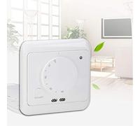 KIMISS Contrôleur de Température du Thermostat de Chauffage au Sol 16A 230V - Contrôle de Température électrique Programmable avec Interface et Indicateur de LED Faciles pour l'amélioration de la