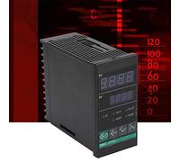 KIMISS Contrôleur de Température Numérique Intelligent PID CH402 FK02-M * AN-NN - Régulateur élevé avec Sortie de Relais, Alarmes de Limite Supérieure/Inférieure - s'adapte au Thermocouple K, J,