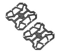 KIMISS Convertisseur de Pédale Automatique pour - 1 Paire d'adaptateurs de Plate-Forme de Pédale sans Clip en Alliage d'aluminium pour - Plate Adaptative pour Pédales Automatiques (Black)