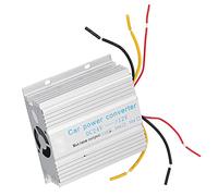 KIMISS Convertisseur de Puissance 24 V à 12 V - Transformateur Abaisseur de Tension Professionnel pour Applications de Voiture, de Bus et de Camion (15A)