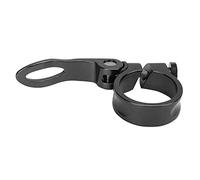 KIMISS Convient pour Collier de Serrage de Tige de Selle de Vélo à Dégagement Rapide en Alliage d'aluminium de 34,9 Mm - Collier de Serrage Réglable pour Tube de Selle de Vélo Facile à Installer