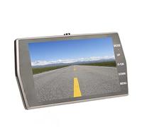 KIMISS Convient pour Enregistreur de Conduite de Voiture DVR avec écran IPS 4 Pouces, Double Objectif Grand Angle 170°, Résolution Vidéo 1080P, Détection de Mouvement, Enregistrement en Boucle, Noir