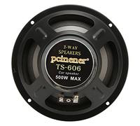 KIMISS Convient pour Haut-Parleur de Voiture TS 606 - Haut-Parleur Coaxial 500 W 6 Pouces avec sensibilité 93 DB, Impédance 4 Ohm et Réponse en Fréquence 60 Hz-20 KHz pour Un Son Clair.