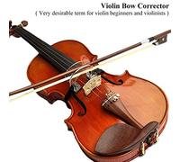 KIMISS Correcteur d'archet de Violon, Outil de Redressage, Ajusteur de Collimateur, Accessoires de Cordes d'orchestre, Formation pour Débutants avec Pratique de la Sangle (Pour violon 1/8-1/4)