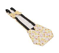 KIMISS Couches de Poulet pour Animaux de Compagnie, Couches de Canard pour Volaille-motif Mignon, Solutions Réutilisables Imperméables et étanches pour Poulets et Canards (YELLOW)