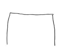 KIMISS Coupe-froid de pare-brise, Coupe-froid de moulure de joint de garniture de pare-brise avant adapté pour la série 5 E39 528i 540i M5 51318159784