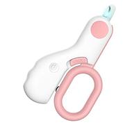 KIMISS Coupe-Ongles LED pour Chiot, Mini Kit de Soins des Griffes de Chat avec Lime pour Chaton Lapin (Pink)