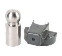 KIMISS Coupleur de Verrouillage de Remorque Antivol Robuste pour Attelage à Boule de 2 5/16 Pouces-verrou de Coupleur de sécurité U-BRP2516 avec Clés, Conception Durable