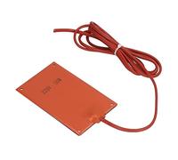 KIMISS Coussin Chauffant en Caoutchouc de Silicone, Tapis Chauffant électrique Flexible 90 X 150 Mm pour Armoires et équipements, Solution de Chaleur AC (50W)