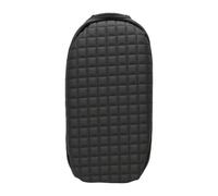 KIMISS Couvercle D'accoudoir pour Console Centrale, Coussin D'accoudoir en Mousse Souple et Cuir Microfibre, Protection Contre Les Rayures avec Texture Tricotée et Design Respirant, for