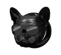 KIMISS Couvercle de Bouton de Démarrage de Voiture-accessoire d'allumage Intérieur Automatique Mignon avec Toucher Confortable, Ajustement Universel pour la Plupart des Véhicules (BLACK)