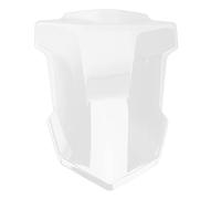 KIMISS Couvercle de Capot de Siège Arrière de Moto pour S1000RR 2019 - 2020, Section de Queue de Carénage de Passager-Plastique ABS Durable (White)