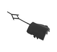 KIMISS Couvercle de Capuchon de Crochet de Remorquage-Capuchon d'oeil de Crochet de Remorquage de Pare-Chocs Arrière pour 92A 2015 à 2018-Protection Durable Contre la saleté et l'eau (Gauche