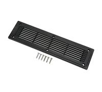KIMISS Couvercle de Grille à Persiennes pour Bouches d'aération 300x80mm, pour Camping-car, Bus, Remorque et Armoires de Cuisine, Panneau de Ventilation pour Systèmes CVC