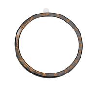 KIMISS Couvercle de Lunette en Acier Inoxydable, Protecteur Léger Anti-rayures pour Montre 8 47mm, Accessoire Adhésif élégant (#2)