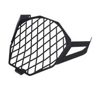 KIMISS Couvercle de Protection de Calandre de Phare de Moto pour V-STROM 800 et 800DE, Protection élégante en Métal Noir