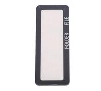 KIMISS Couvercle de Protection D'écran de Caméra, Couvercle de Fenêtre D'affichage LCD Extérieur Supérieur de Remplacement pour Caméra 1DX3, avec Adhésif pré-appliqué