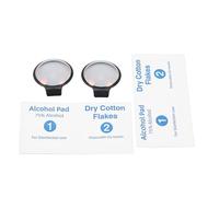 KIMISS Couvercle de Protection D'objectif, Protection D'objectif en Verre pour Caméra Panoramique avec Revêtement de Surface Antibuée, Capuchon Anti-poussière pour Utilisation