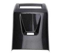 KIMISS Couvercle de Sortie D'aération Arrière, Garniture de Ventilation Arrière, Couvercle de Climatisation, Adhésif de Style Fibre de Carbone ABS, Panneau de Remplacement Anti-rayures