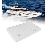 KIMISS Couvercle de Trappe d'inspection Antidérapant pour Bateau Marin, Yacht, Couvercle d'accès au Pont carré, Doubles Poignées, Plaque de Pont Durable