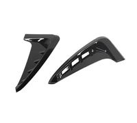 KIMISS Couvercle de Ventilation Latéral Avant de Voiture, Branchies Décoratives, Puissante, de Luxe pour X5 F15 M Sport 2014 à 2018 (Noir Brillant)