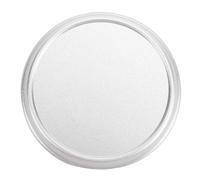KIMISS Couvercle D'objectif de Caméra en Alliage D'aluminium, Capuchon D'objectif de Protection D'appareil Photo, Intérieur Doux Anti-Rayures Léger avec sécurité (Silver)