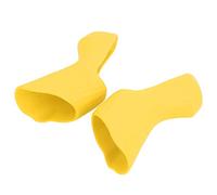 KIMISS Couvercle en Silicone pour Manettes de Vitesse de Vélo de Route, Accessoire pour R7000 R8000, Capot de Levier de Frein Confortable avec Design Ergonomique (Yellow)