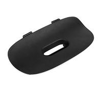 KIMISS Couvercle pare-chocs ABS voiture arrière pare-chocs crochet de remorquage barre couvercle garniture rabat attelage de remorque fit pour X5 E53 2000-2006 51128402327 (noir)