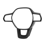 KIMISS Couvre-volant Style Carbone pour LHD 2022 | Remplacement ABS élégant pour un Intérieur de Voiture amélioré