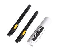 KIMISS Craie de Tailleur, 2 Pièces Crayons de Couture Affûtage Fournitures de Notions en Plastique Crayon de Tailleur avec Recharges Marquage Artisanal Conception Ergonomique Pratique Utile Tailleurs