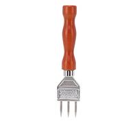 KIMISS Cripper à Glace 304 Crusheur de Glace en Acier Inoxydable avec Poignée en Bois - Outil de Rupture de sans Effort pour Les Barres et Les Cuisines à Domicile (A)