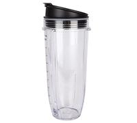 KIMISS Cup de Remplacement de 32 Oz avec Couvercle pour Mélangeur Nutri - Accessoires de Presse-Agrumes pour la Consommation Fluide et Les Voyages Faciles