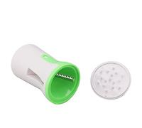 KIMISS Cutter de Légumes Spiraliseur à Main - Maker de Nouilles à Courgettes ABS Ergonomiques pour Spiralisation Végétarienne Rapide, Compacte et Facile à Nettoyer avec un Récipient Détachable