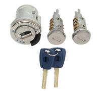 KIMISS Cylindre de Serrure D'allumage, pour Fiat Doblo MK2 Baril de Serrure de Voiture de Porte Sûr Fiable Robuste Cylindre de Baril de Serrure de Commutateur D'allumage