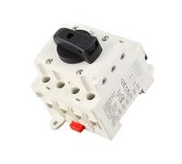 KIMISS DC Solar Disconnect Switch 32A, Compact Size | Boîtier flexible, ignifuge, 1 000 V, faible résistance, montage polyvalent
