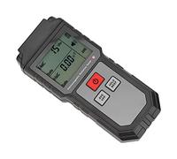 KIMISS Détecteur de Rayonnement du Compteur Numérique avec Affichage LCD, Testeur de Champ électrique et Magnétique, Alarme Sonore et Lumière, Testeur de Rayonnement électromagnétique Portable à la