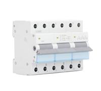 KIMISS Disjoncteur Solaire DC 3P 125 A 400 V - Isolateur Double Puissance pour Systèmes Solaires éoliens et Applications de Panneaux Photovoltaïques